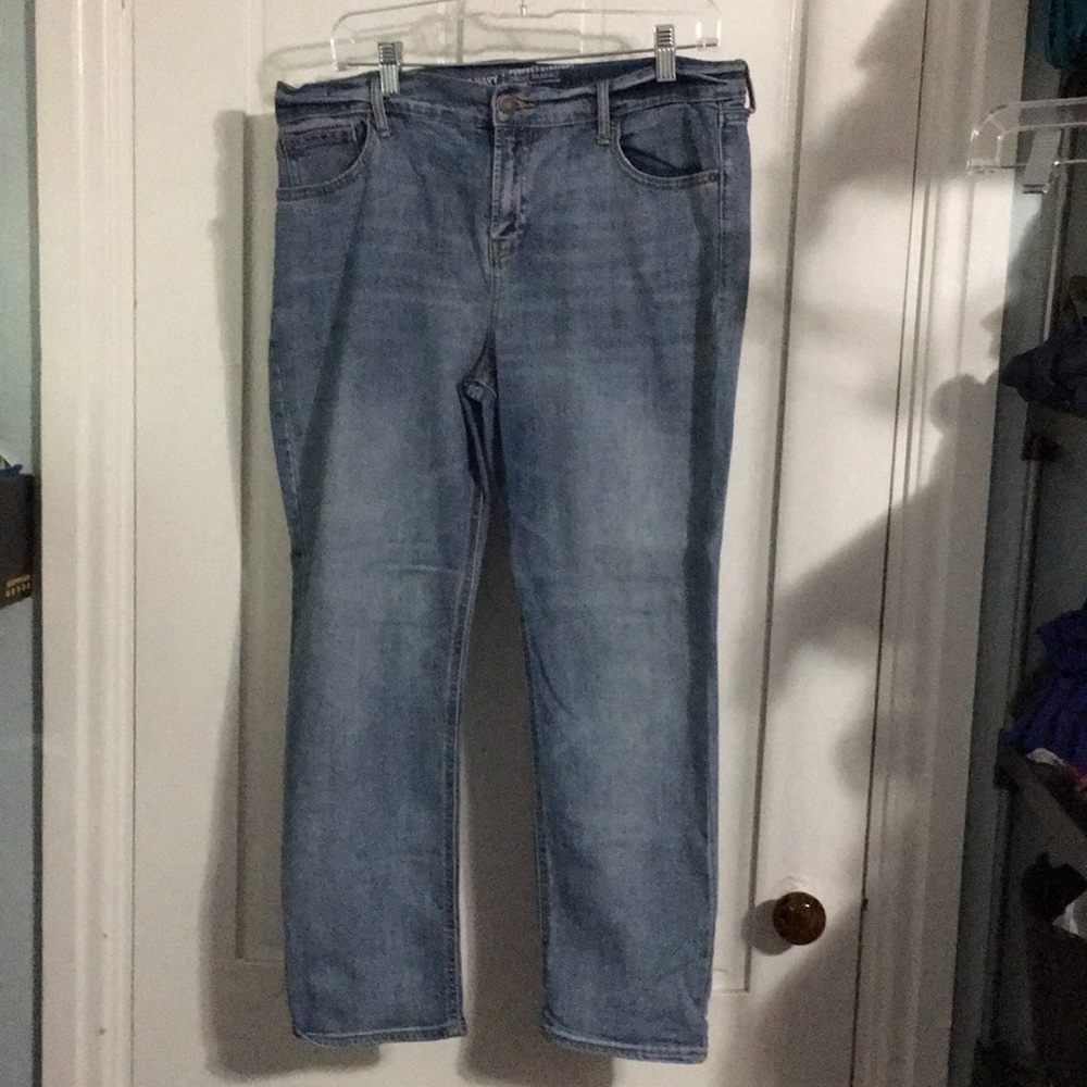 Old navy perfect straight jeans 12